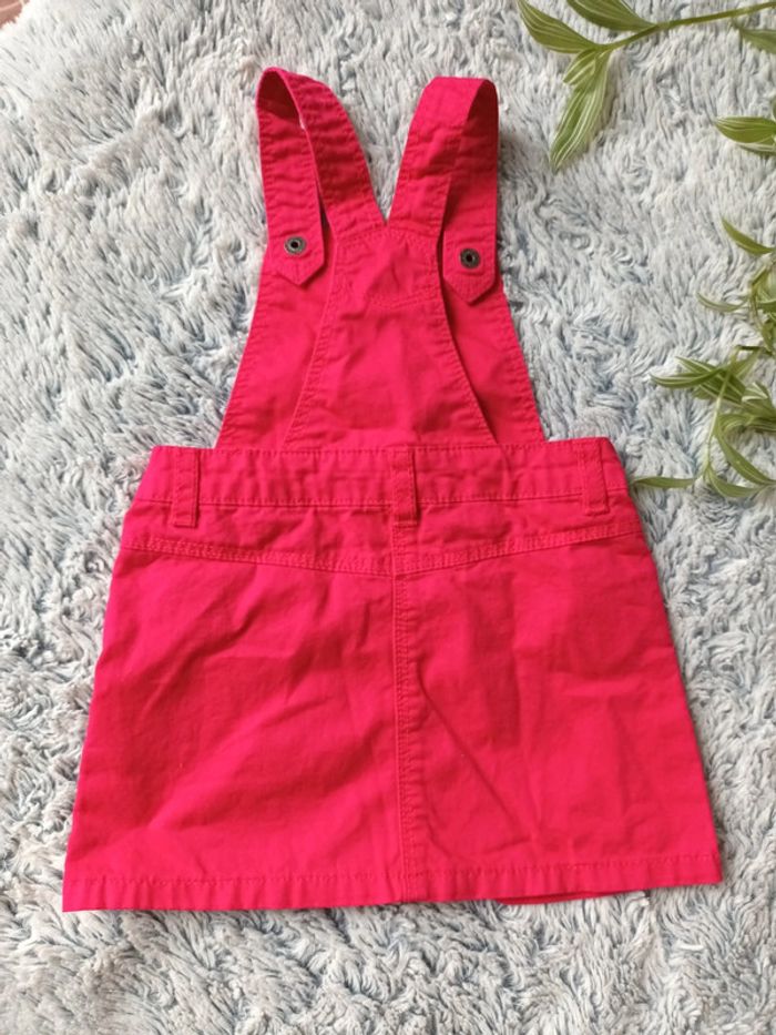Robe salopette rose 9mois - photo numéro 2