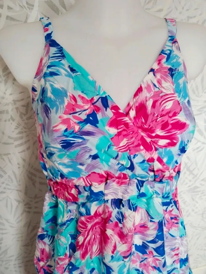 Sublime robe longue d'été femme taille 40 42 L XL - photo numéro 4