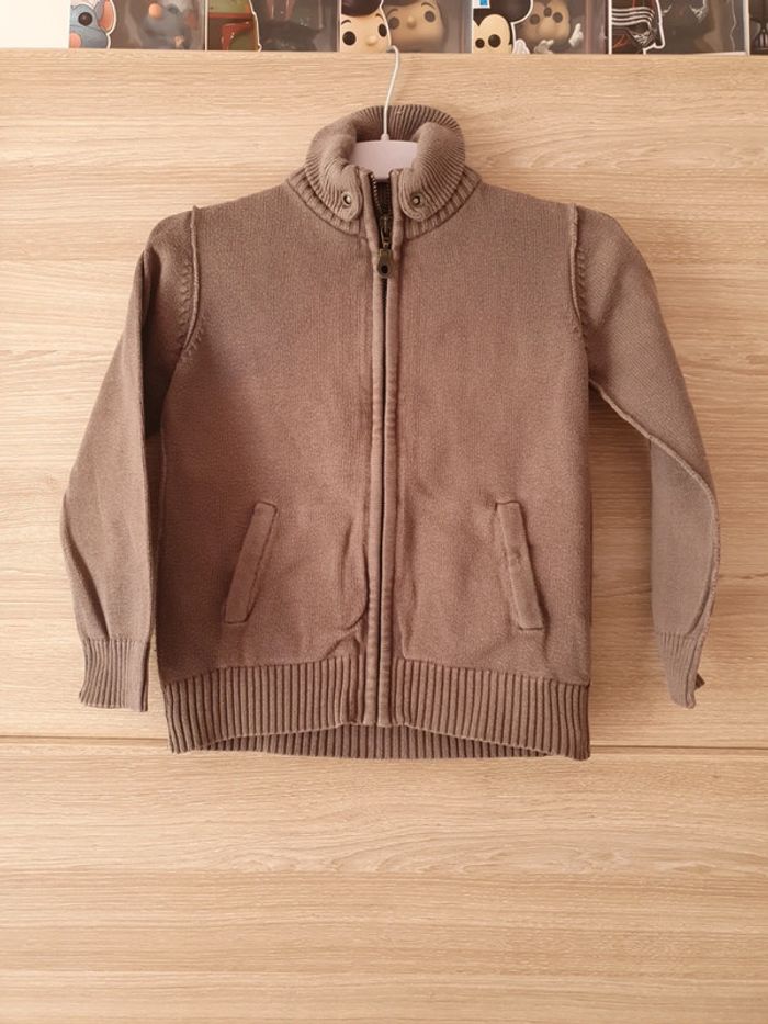 Veste zippée 4 ans