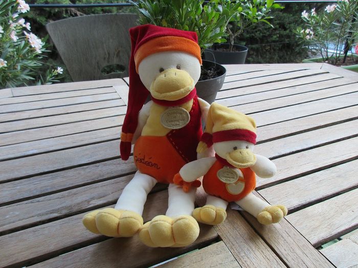 peluche gédéon et son petit doudou et compagnie