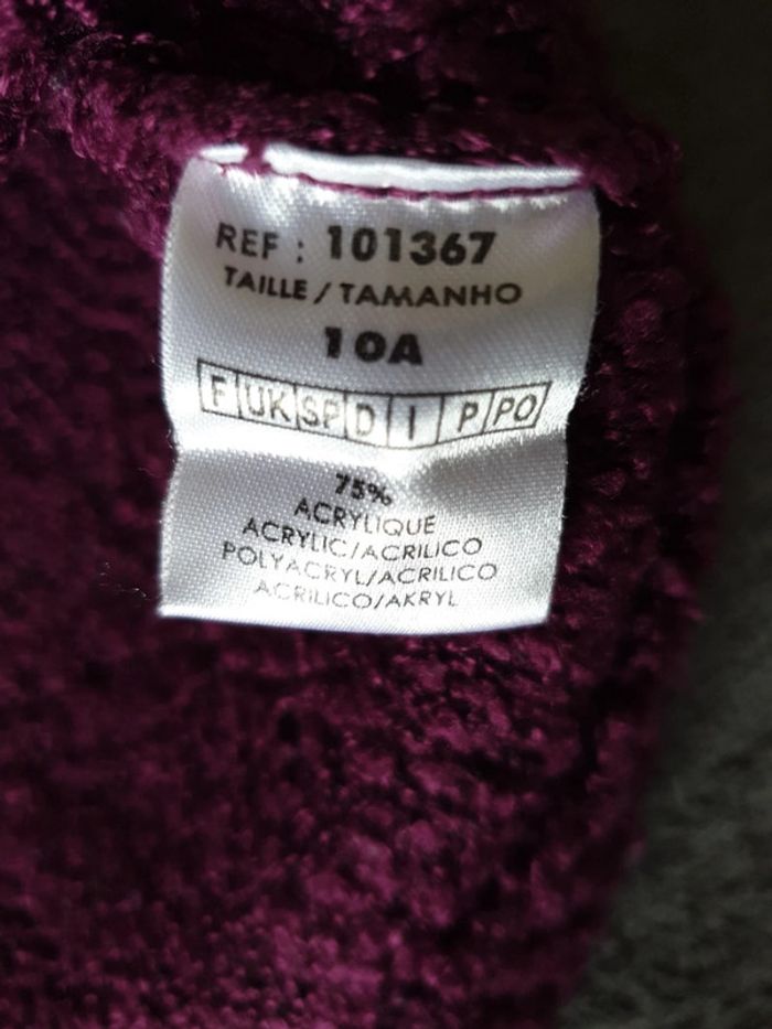 Pull violet 10 ans fille - photo numéro 10