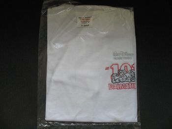 TEE SHIRT MC BLANC FILLE "101 DALMATIENS BY DISNEY" - NEUF - 7 / 8 ANS - n°02