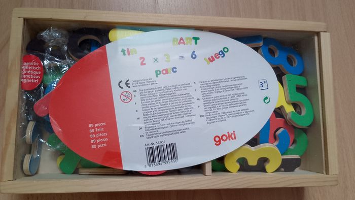 Boîte de rangement avec aimant en bois comme neuve - photo numéro 7