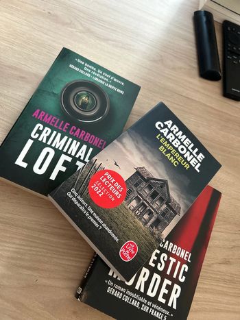 Lot de 3 livres