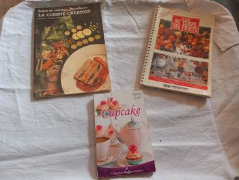 Lot de livres de cuisine