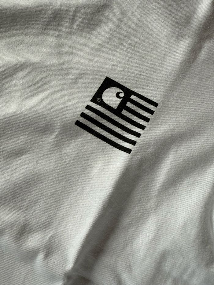 T-shirt Carhartt / Blanc / Wavy / S - photo numéro 3