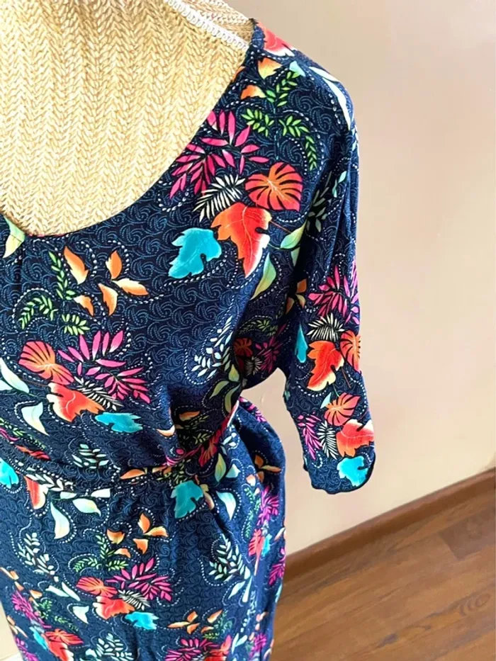 Robe Fleurie Multicolore - photo numéro 10