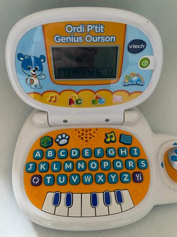 ordi p’tit genius ourson