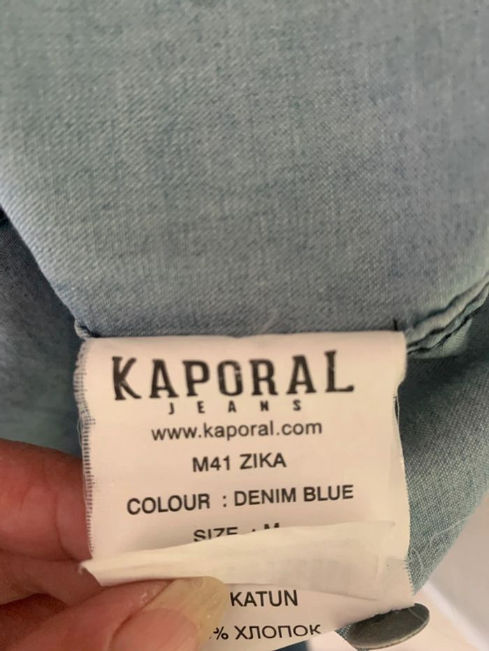 Chemise Kaporal jean taille 38 manches courtes - photo numéro 14