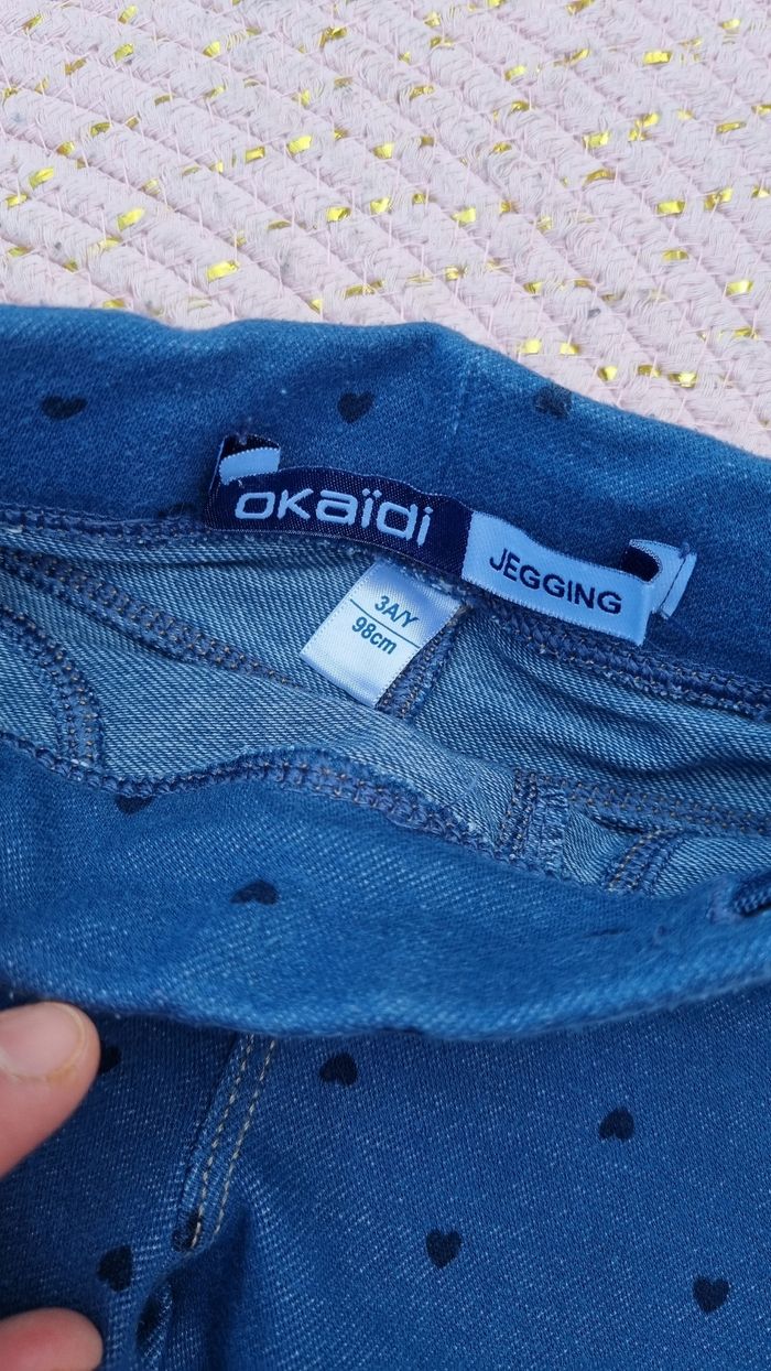 Jegging okaidi 3ans - photo numéro 2