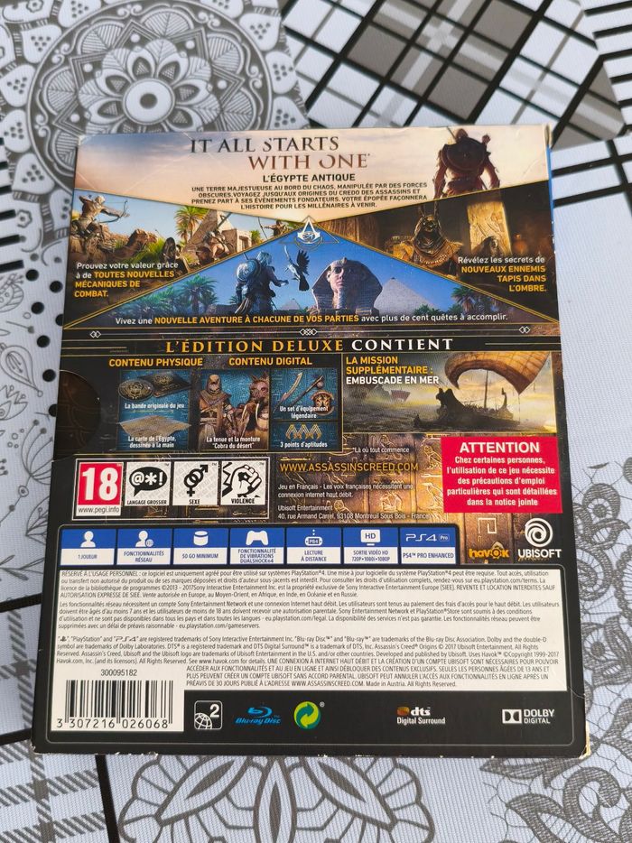 Assassin's Creed: Origins - Deluxe Edition

 PS4 - photo numéro 5