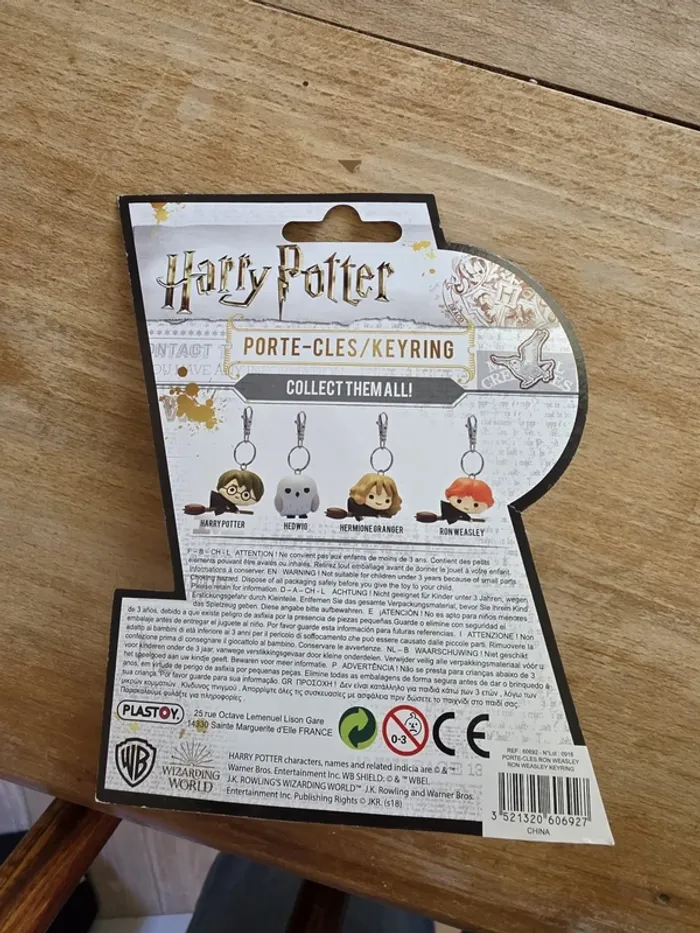 Porte-clés Ron Weasley – Harry Potter – Fun & original - photo numéro 5