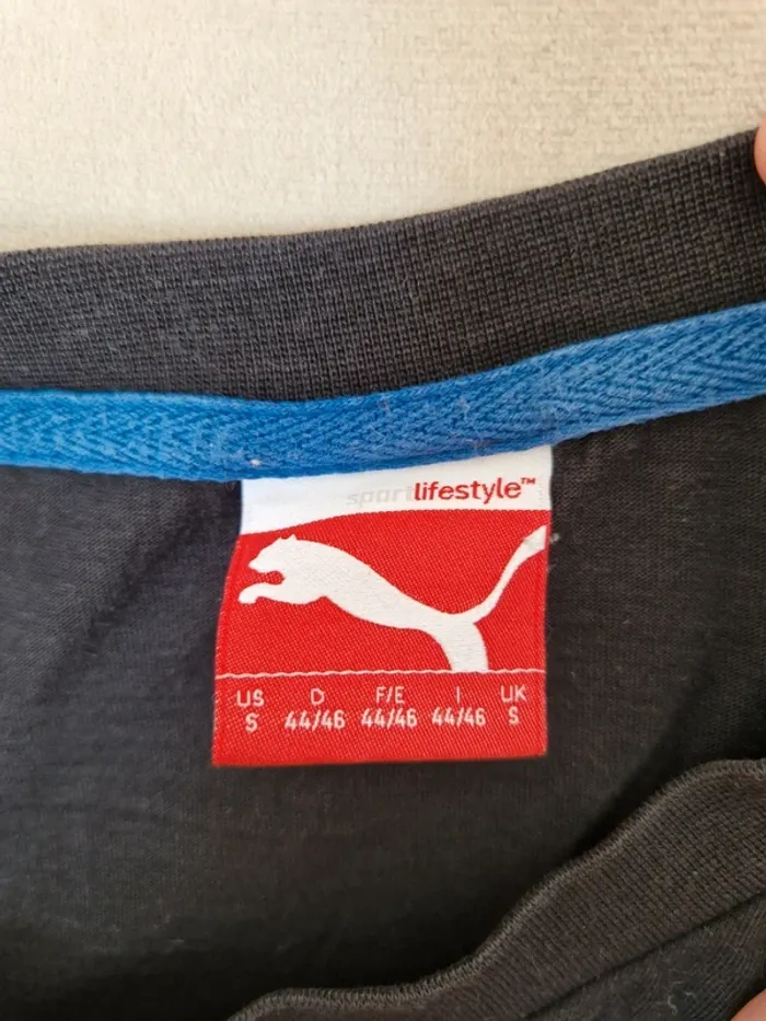 Tee shirt puma noir taille s - photo numéro 3
