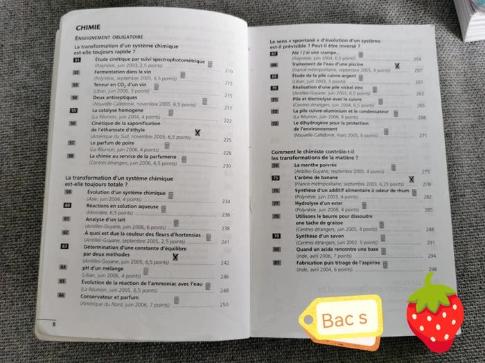 Livre révision annales bac physique chimie - photo numéro 5