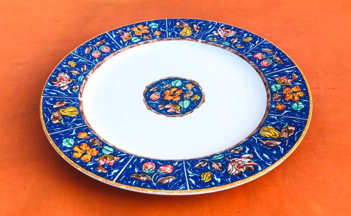 6 assiettes plates Porcelaine Modèle Samarcande - photo numéro 5