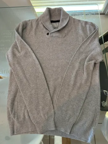 Pull gris clair