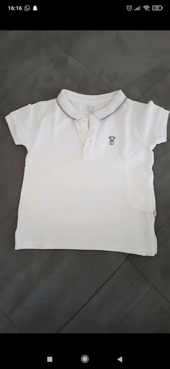 Polo blanc
