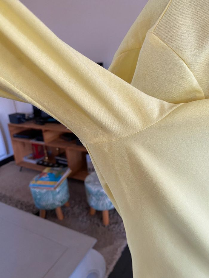 Chemise Laura Jo jaune taille S - photo numéro 4