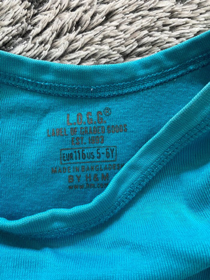 Marcel bleu H&M - 5 / 6 ans mais taille très grand - photo numéro 3