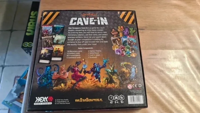Proche du neuf Jeu de société Cave-In Star Scrappers des éditions Hexy Studio, - photo numéro 4