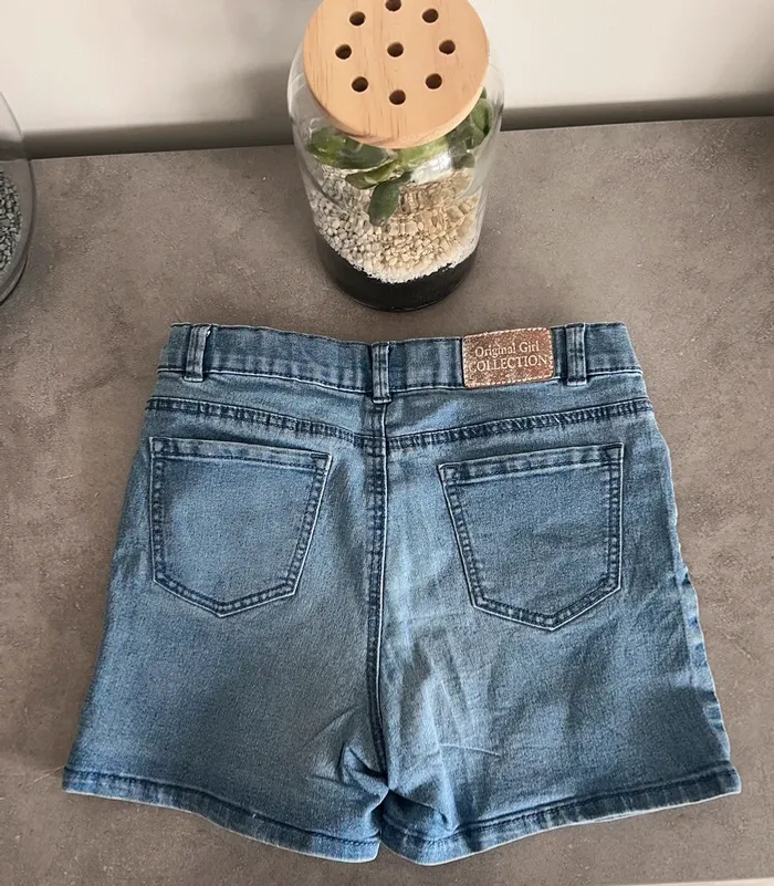 Short 🩳 fille bleu 12 ans - photo numéro 6