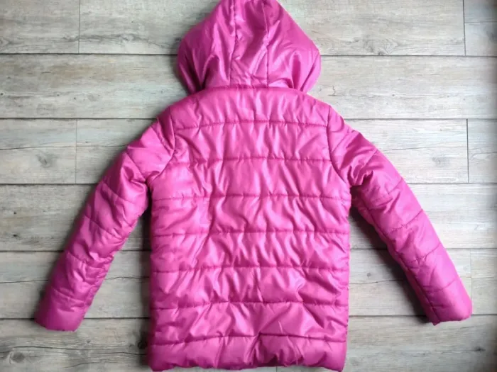Doudoune hiver fille doublée polaire rose fuschia 12 ans - photo numéro 6