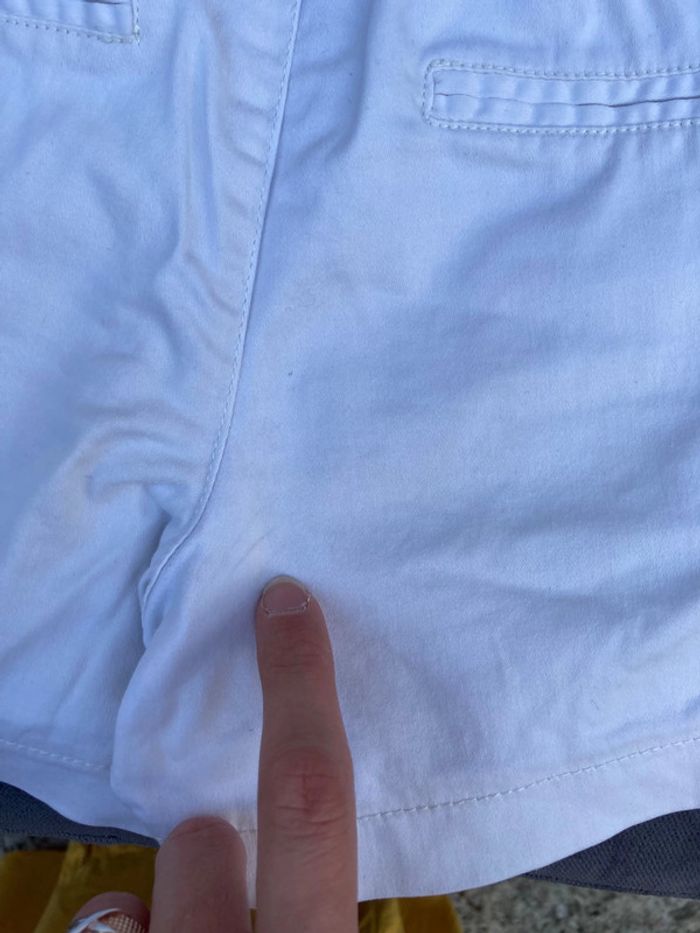 Jupe short blanc Cyrillus 4 ans (grand) - photo numéro 8