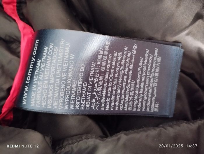 Veste matelassée Tommy Hilfiger noir TS - photo numéro 7
