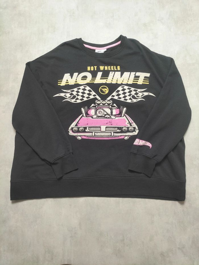 Sweat-shirt Hot Wheels – No Limit – Taille XXXL (54/56) - photo numéro 2