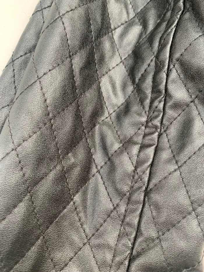 Veste Pinkie manches similicuir taille 36 taille S - photo numéro 10