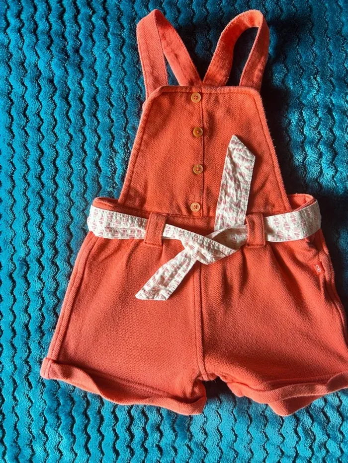 Lot de 3 salopettes short 18 mois - photo numéro 7
