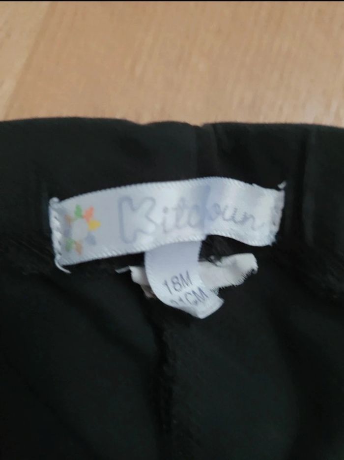 Legging noir Kitchoun 18 mois - photo numéro 2