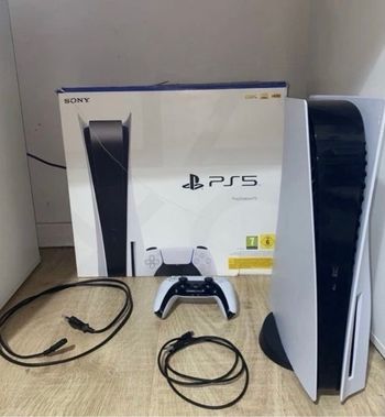 Sony PS5 Blu-Ray Edition Console - Blanc