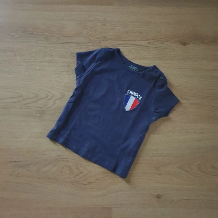 💚 Tee-shirt mc foot 12 mois kiabi #emyfleury_12moisgarçon