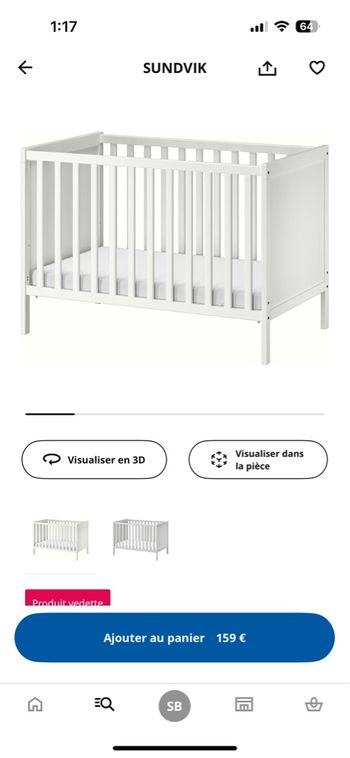 Lit IKEA neuf 