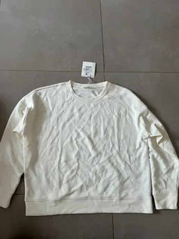 Pull blanc Msch Copenhagen, neuf avec étiquette, taille L/XL valeur 60€