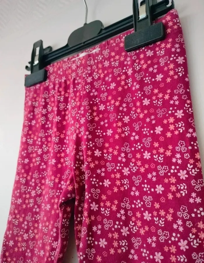 (c) legging fleurs Mes petits cailloux 23mois - photo numéro 4