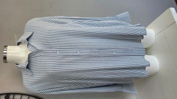 chemise ciel rayée neuve 
