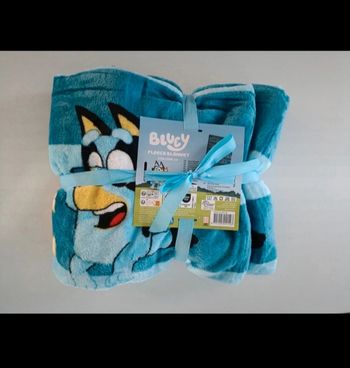 Plaid polaire Bluey