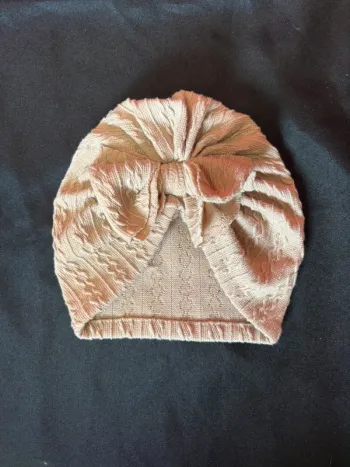 Bonnet noeud marron Shein