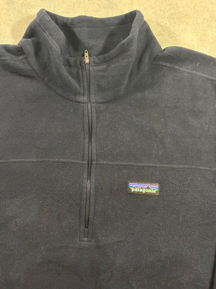 Polaire Quart zip / quarter zip Patagonia Bleu marine XL - photo numéro 5