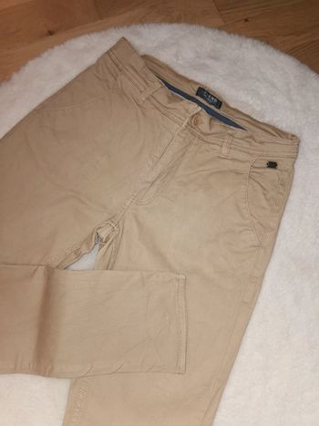 Pantalon chino beige
