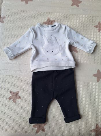 Ensemble bébé fille chaud 3 mois (56-62cm)