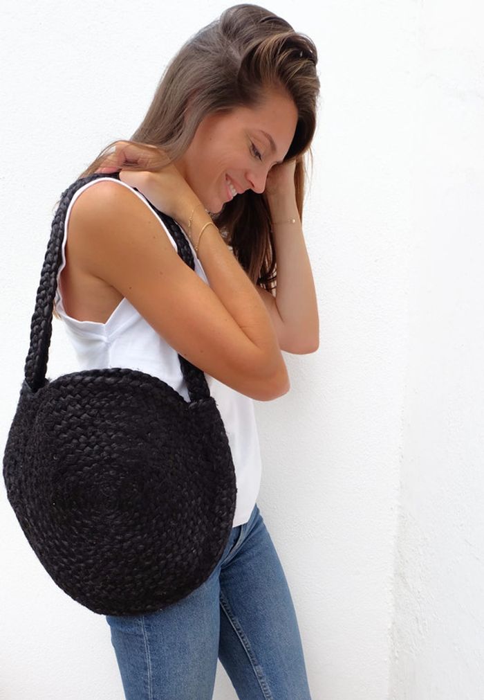 Panier en jute paille - photo numéro 2