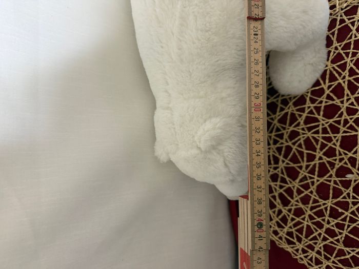 peluche doudou ours blanc polaire - photo numéro 4