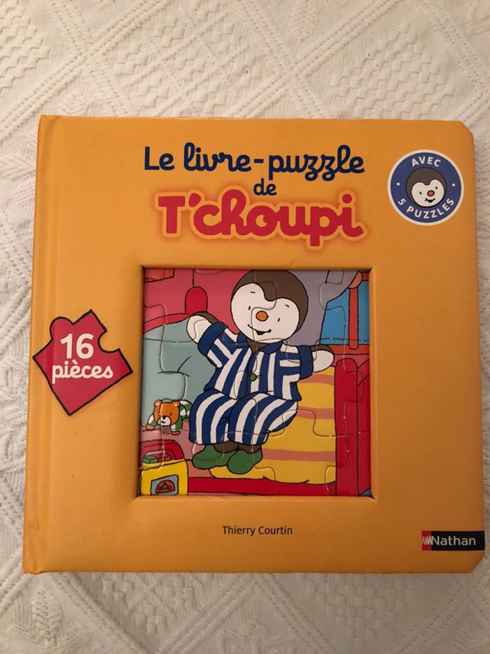 Livre-puzzle de Tchoupi