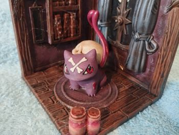 Diorama dark Bulbizarre pokémon 