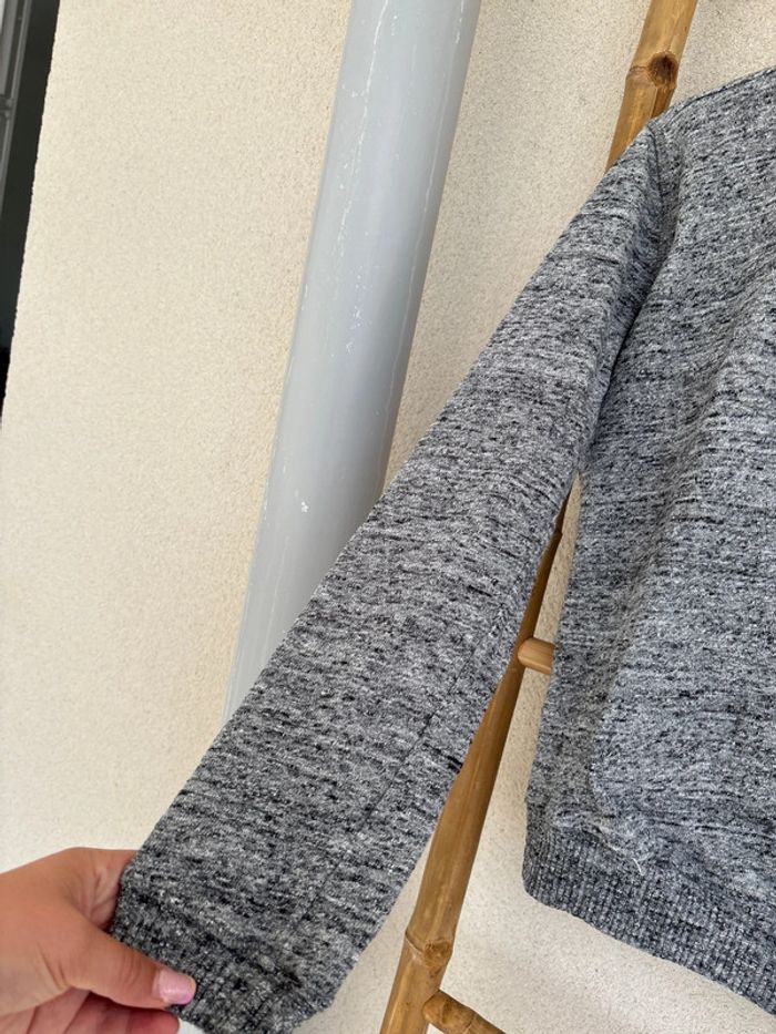 pull gris superdry taille XS - photo numéro 6