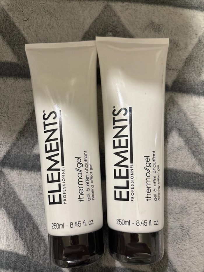 Éléments thermo gel