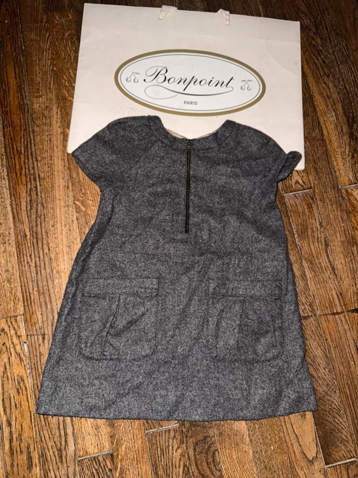 robe en laine bonpoint avec détail liberty 6 ans valeur 225 euros